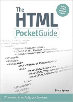 The HTML Pocket Guide (Peachpit Pocket Guide) - Paperback - GOOD