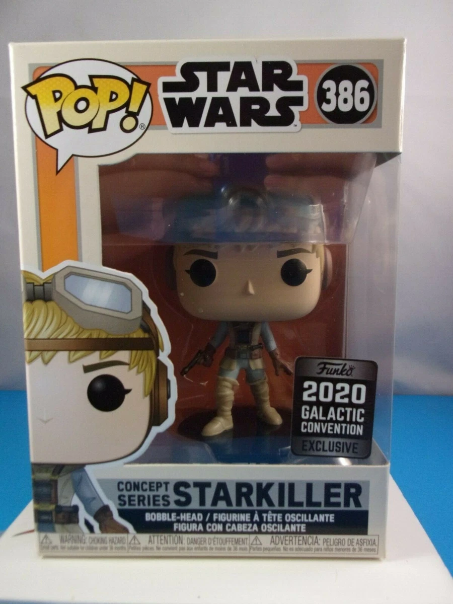 Funko POP Star Wars 2020 Galactic Convention Exclusive Starkiller 386