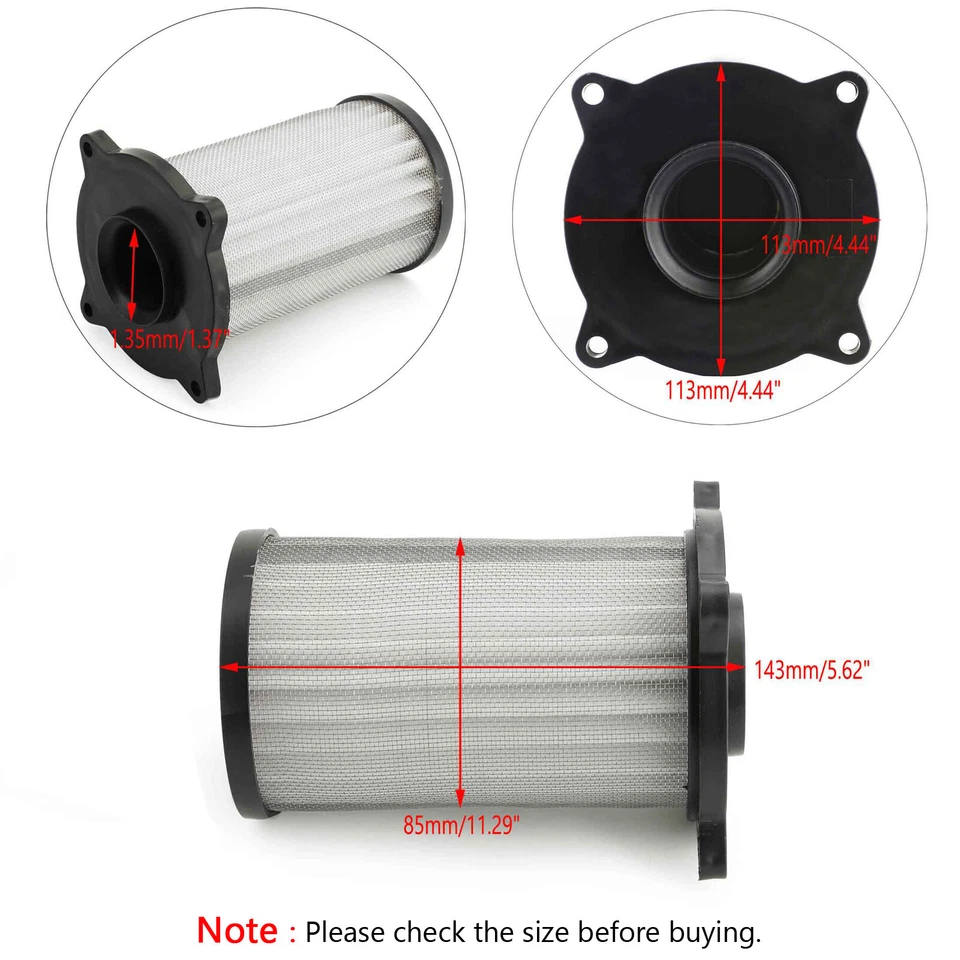 Air Filter Cleaner For SUZUKI GZ 125 U Marauder 98 -11 GZ 250 Marauder 99-15 USA - Image 3 of 4