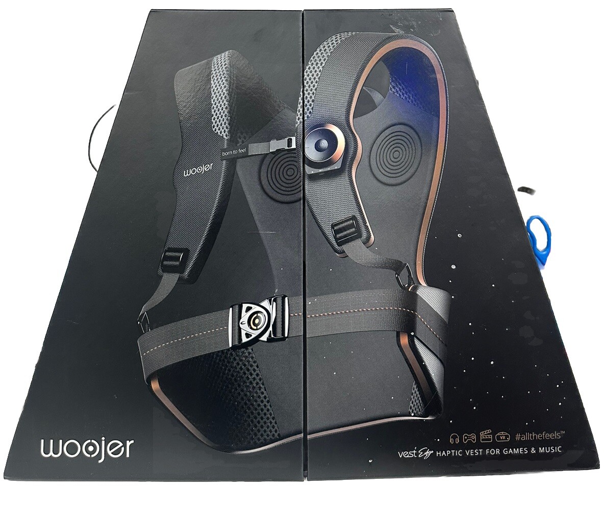 Woojer Edge Borderlands Oculus Quest Tactsuit X40 Haptic Vest For
