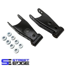 Street Edge 04-14 Ford F-150 Half Ton 3" Rear Lowering Drop Shackles Set