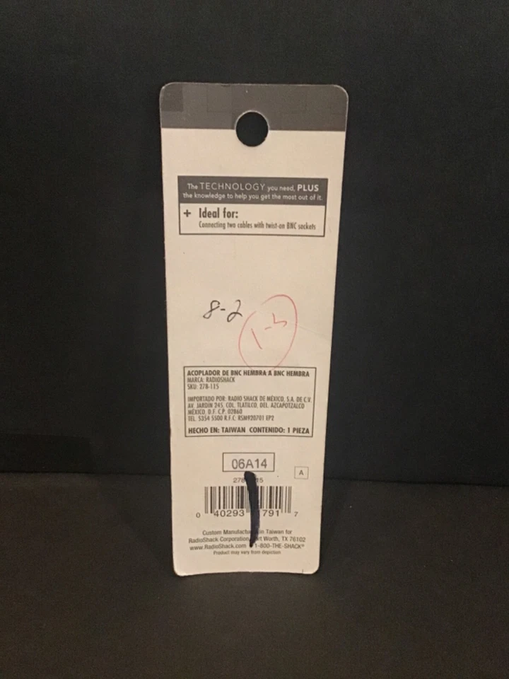 BNC Female Coupler Female To Female 278-0115 - Coupler - Deal - Image 3 of 3