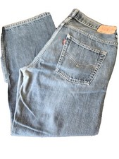 Levis 550 Relaxed 16 Husky Mens Jeans distressed