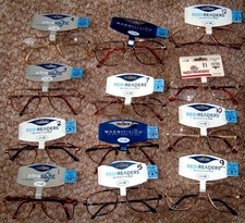 MAGNIVISION READING GLASSES 1.25 make selection from list