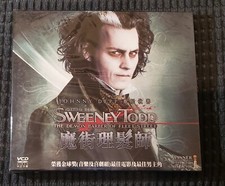 movie Sweeney Todd:The Demon Barber Of Fleet Street VCD new sealed HK Version