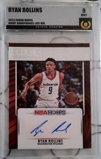 Ryan Rollins 2023-24 NBA Hoops Great Significance Auto Golden Grading 9 Mint