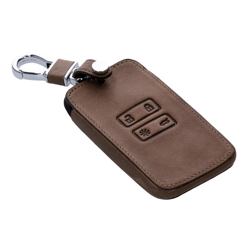 Carcasa protectora para llave de coche Renault de cuero sintético - Imagen 5 de 7