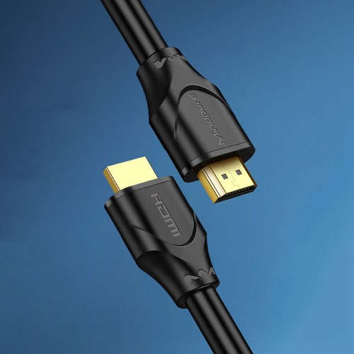 PREMIUM 4K HDMI CABLE 2.0 HIGH SPEED GOLD PLATED BRAIDED LEAD 2160P 3D HDTV UHD - Picture 3 of 9
