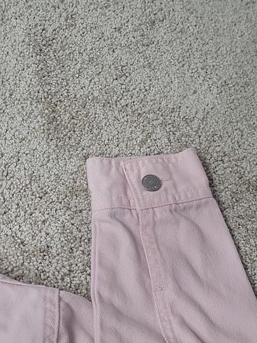 Levi's Girls Youth Medium 10-12 Years Lilac Cropped Denim Jacket - Picture 5 of 18