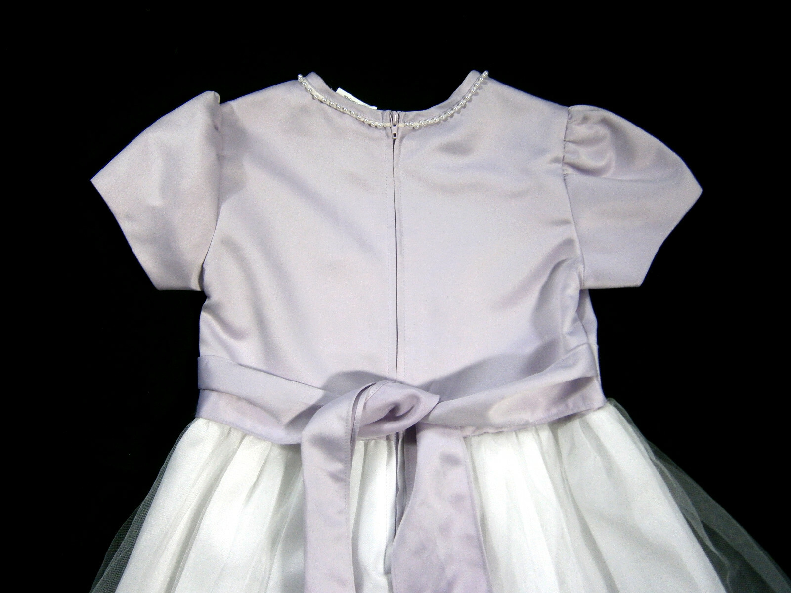 Sugar Plum Style 555271 Size 6 Flower Girl Party Easter Wedding Dress Lavender image 4