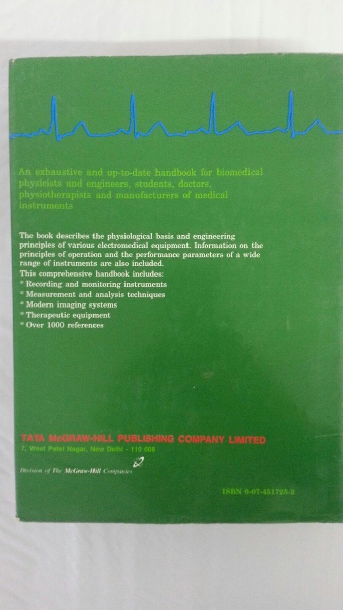 Handbook of Biomedical Instrumentation (Paperback) by Raghbir