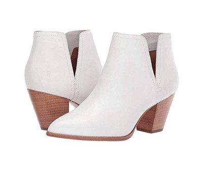 white booties size 10