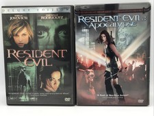 Resident Evil And Resident Evil: Apocalypse Lot Of 2 Very Good Free Shipping 