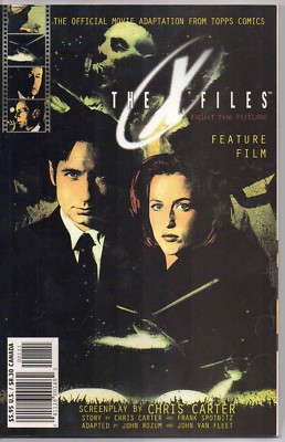 X-FILES COMIC TOPPS FIGHT THE FUTURE FEATURE FILM ADAPTATION 1988