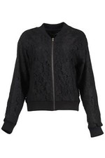 Dolce & Gabbana Lace Bomber Jacket It 46 Uk 14