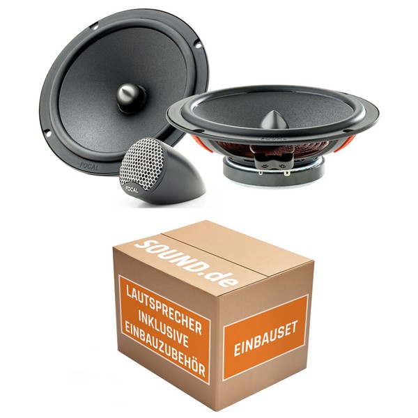 Focal Lautsprecher FüR Peugeot Partner Front TüR Boxen PKW KFZ Einbauset Vorne-image