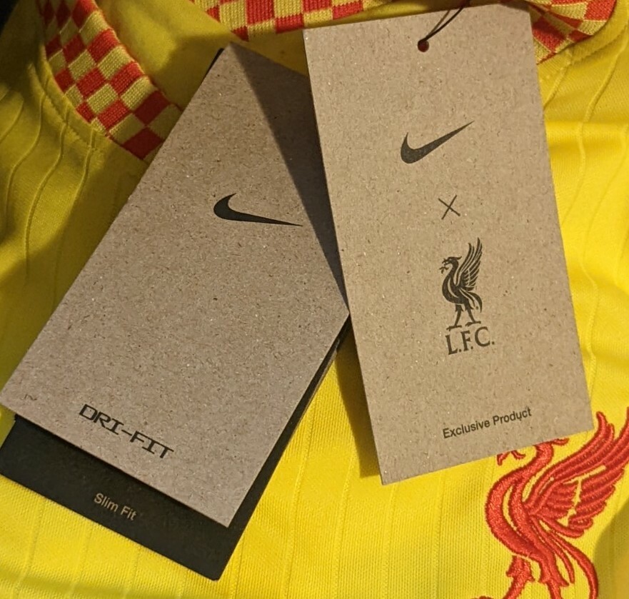 Nike Liverpool ジャージXXL グレー/イエロー e25742576189f23385f0021cf4e151