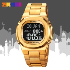 Alarm Watch Stainless Steel SKMEI 2036 Shockproof Casual Man Waterproof Digital