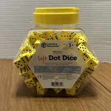 Learning Resources Hands On Soft Dot Dice 6351 Kids Classroom Educational Toys