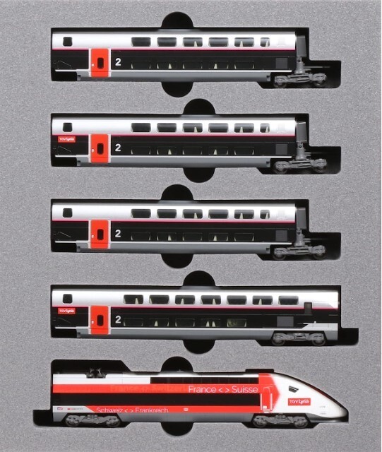 Kato TGV Lyria Euroduplex Ten Car Set for sale online | eBay