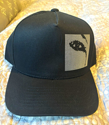 Deftones Ohms Yupoong Black Adjustable Snapback Hat One Size