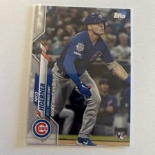 2020 Topps Update Series Rookie Debut Nico Hoerner #U-251 (RC) Chicago Cubs