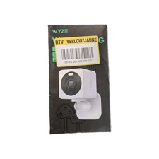 Wyze Cam OG Wired Indoor Outdoor Security Camera Color Night Vision White NEW