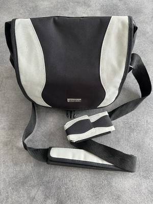 PENTAX Schultertasche/Universaltasche, schwarz-grau