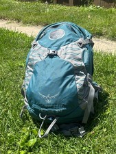 Osprey Sirrus 24 Mochila Ultraligera Ventilación Velocidad Aire, Cubierta de Lluvia, Para Mujer S