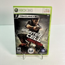 Tom Clancy's Splinter Cell: Conviction (Microsoft Xbox 360, 2010) Complete CIB