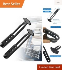 Telescoping Ladder Strap for Boat Yacht, Rubber Strap Secure Retaining Latch ...