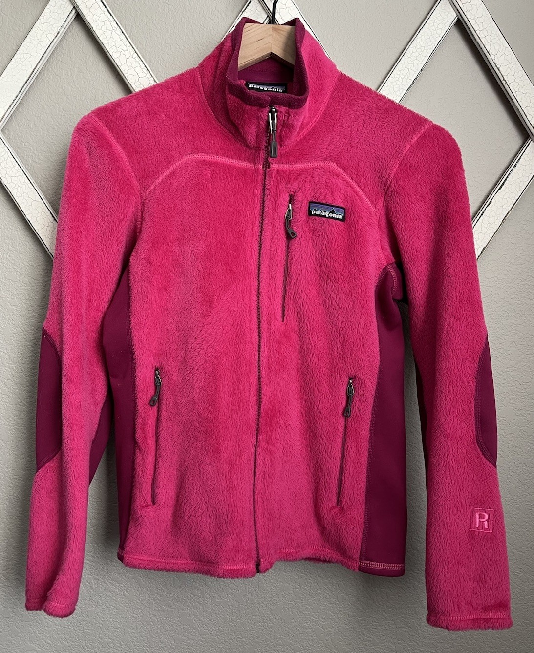 Patagonia R2 Regulator Women's S Full Zip Fleece Jacket - Pink