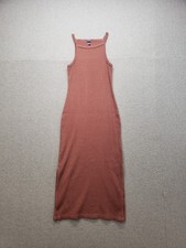 Old Navy Women Tank Dress XS Dusty Rose Ribbed Sleeveless Racerback Lightweight