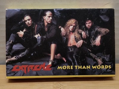 Extreme - More Than Words (1990 Cassette Tape Single) Print Error Copy