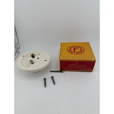 Vintage Circle F No 212 Porcelain Outlet Box Receptacle 3 1/4