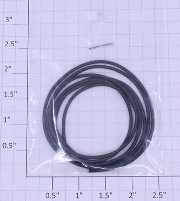 Wire-Plex SW24 Black Superflex 24 Gauge Wire 36'' Long