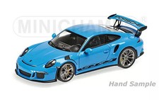1/43 Porsche 911 `991` GT3RS 2014 Riviera Blue Diecast Model 410063222