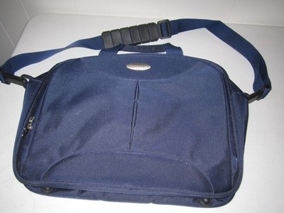 Samsonite Carry On Duffel Bag Blue Lightweight Mobility Weekender Tote