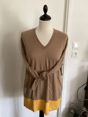Pull LES PETITES...Mon cashmere taille S soie et cachemire Impeccable - Photo 1/4