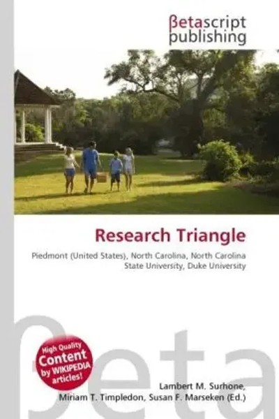 Research Triangle Lambert M. Surhone (U. A.) Taschenbuch Englisch 2026-image