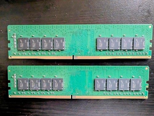 Crucial 32GB Kit (16GBx2) DDR4 2666 MT/s (PC4-21300) DR X8 DIMM 288-Pin Memory - Afbeelding 2 van 3