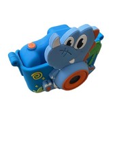 Kids Digital Camera Toy Blue Dinosaur Design HD Video Recorder Gift
