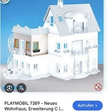 7389 - PLAYMOBIL - Neues Wohnhaus, Erweiterung C Neu & OVP