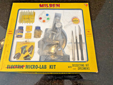 Vintage Milben Microscope Science Lab Kit Ele...