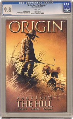 Wolverine The Origin #1 CGC 9.8 2001 0124692002