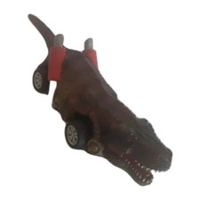 T Rex Dinosaur Dino Bros Pull Back Car Tested Works Jurassic Park Era Dinos