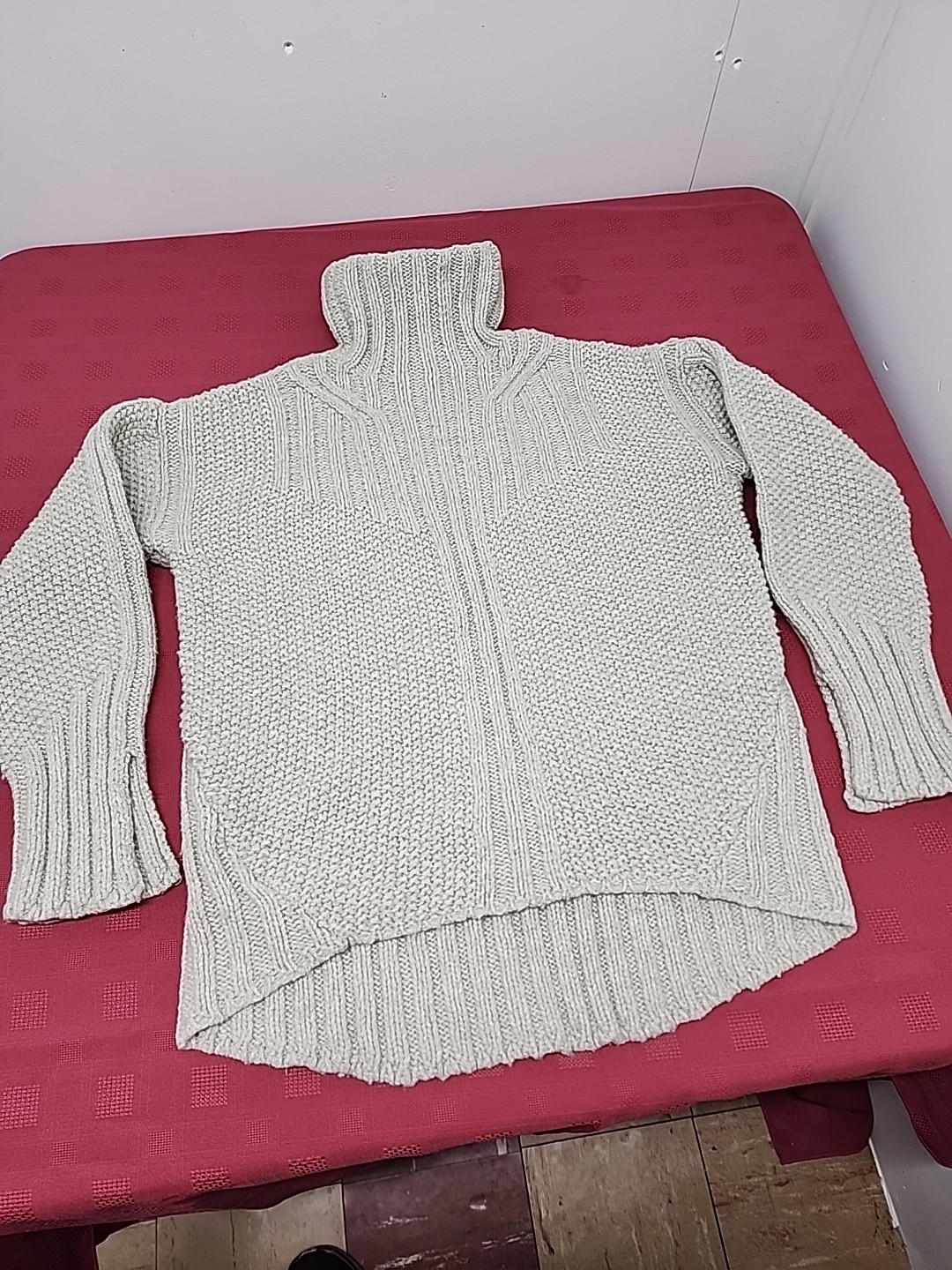 Smartwool Tuckneck Turtle Split Sleeve  Chunky Kn… - image 6