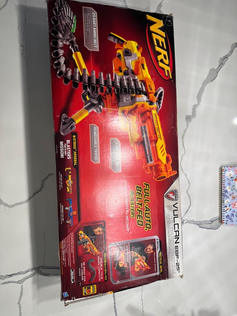 Nerf 25264 N-Strike Vulcan EBF-25 Dart Blaster for sale online | eBay