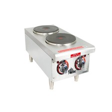 Star 502FF Star-Max 2 Burner Solid Top Electric Hot Plate