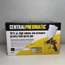 20oz Spray Gun - High Volume Low Pressure Gravity Feed Paint Spray Gun